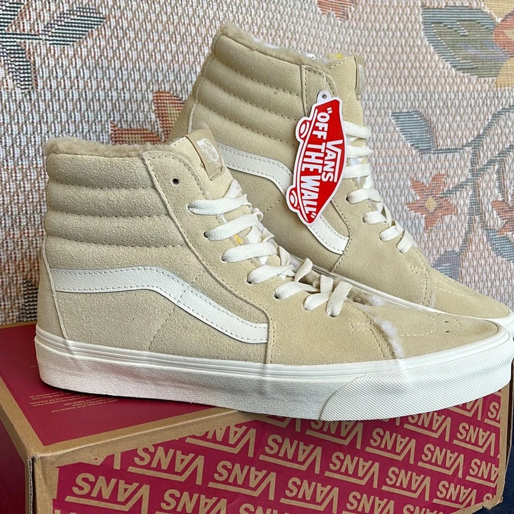 Vans Sk8-Hi Cozy Hug Biscotti VN0A7Q5NBVV Men’s Sneakers